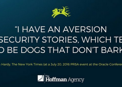 Quentin Hardy on PR- Security Stories