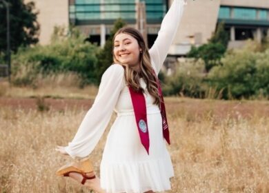 Kendra Young graduation picture
