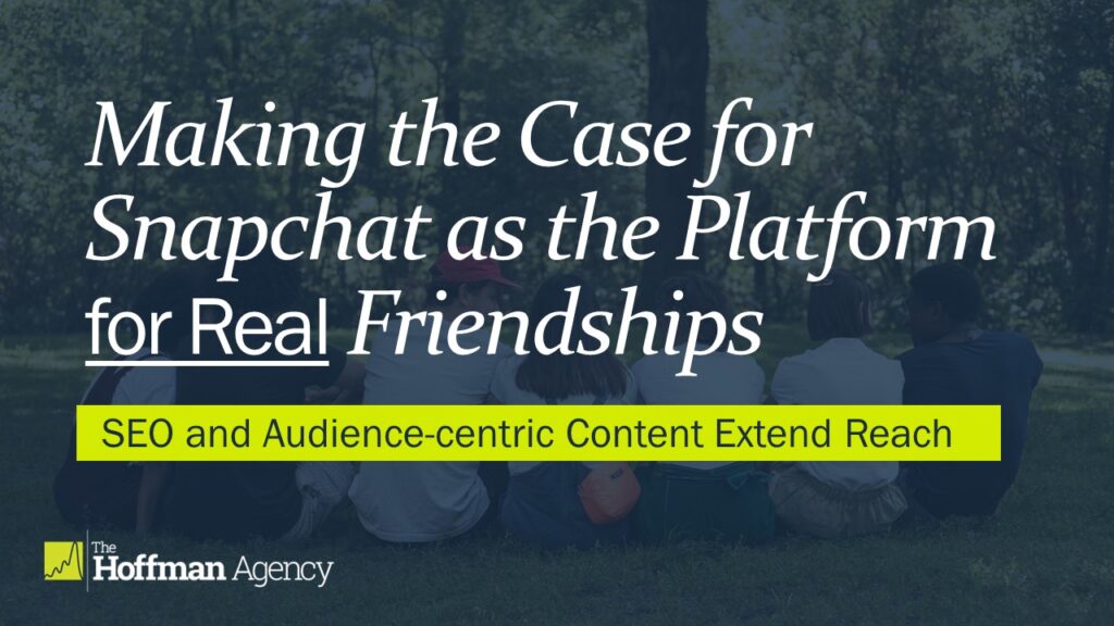 Making the Case for Snapchat as the Platform for Real Friendships