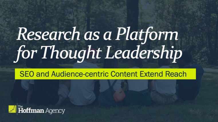 Research as a Platform for Thought Leadership