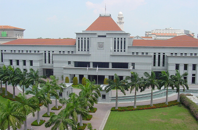 Luxurious building in Singapore