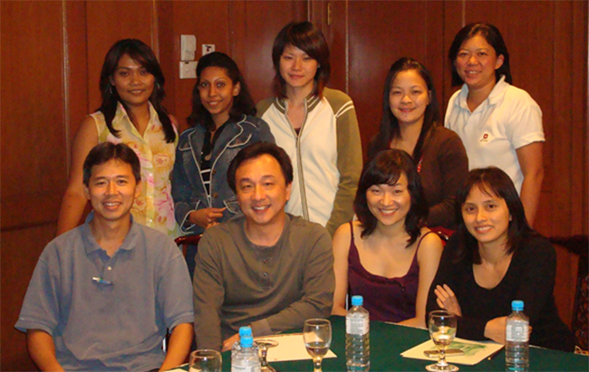 Hoffman and Emerald Comms in Malacca for an offsite meeting in 2007