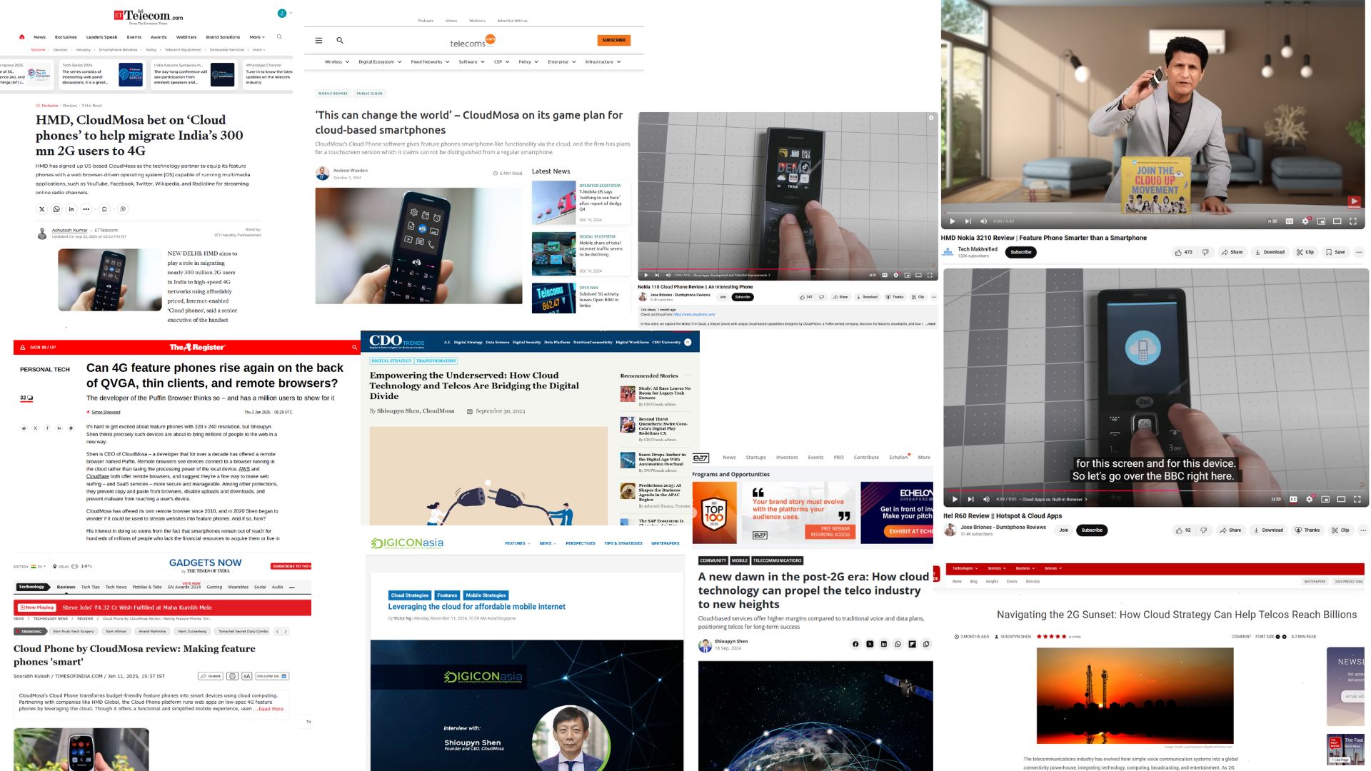 2. CloudMosa Coverage Recap 2. CloudMosa Coverage Recap