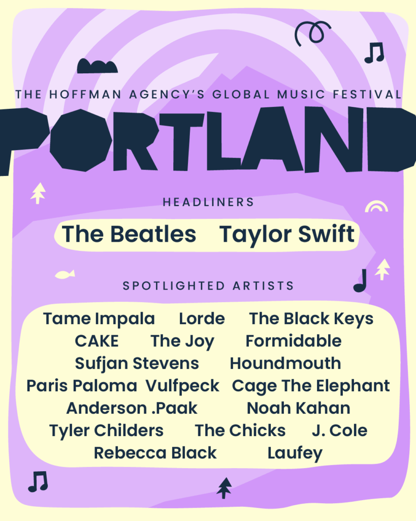 portland setlist