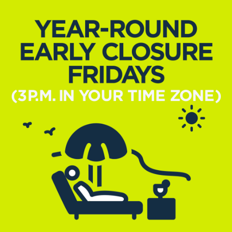 Year-Round Early Closure Fridays